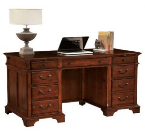 Cherry Executive Home Office Desk