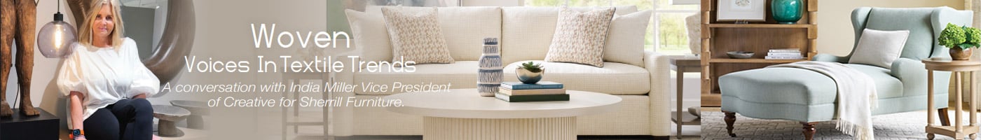 India Miller is the VP Creative with Sherrill Furniture
