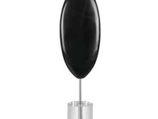 Ellipse Sculpture Black