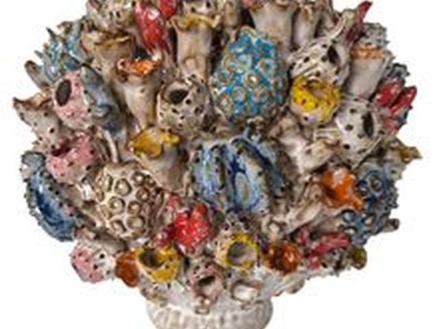 Sea Garden Ball Vase