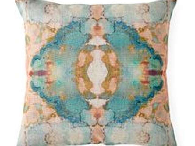Spectrum Pillow Blush Aqua