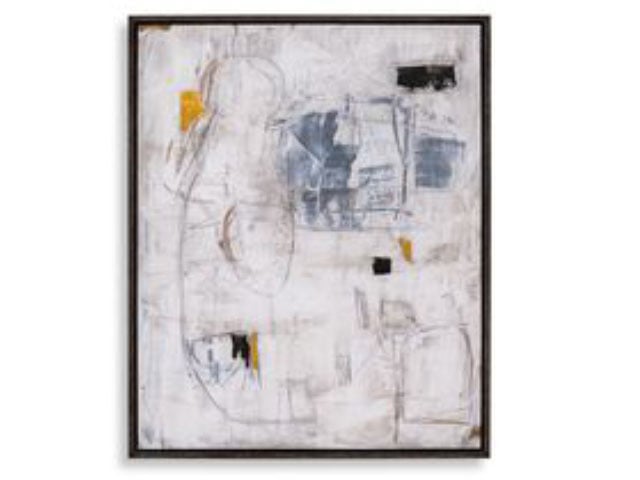 Boom Town Framed Canvas
