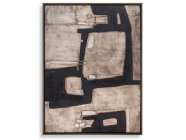 Been Around The Block Framed Canvas
