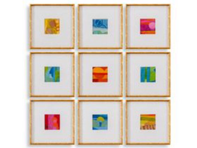 Petite Bijoux Framed Canvas