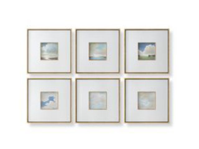 Cumulation Framed Canvas