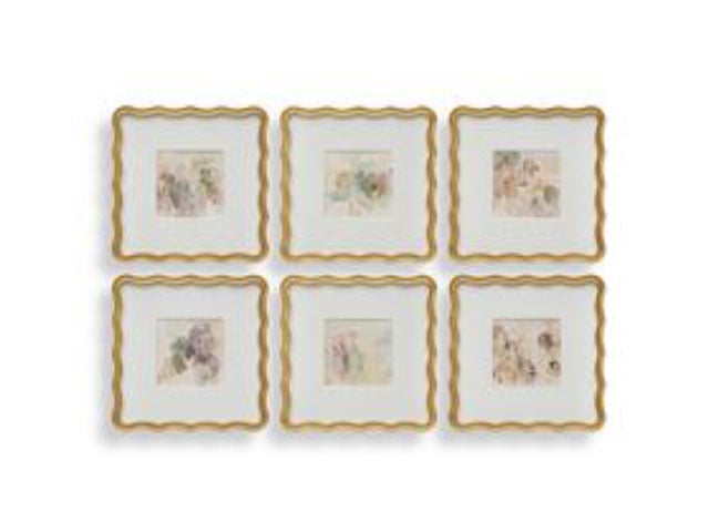 Garden Mist Framed Canvas