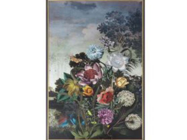 Tranquil Garden Fantasy Wall Art