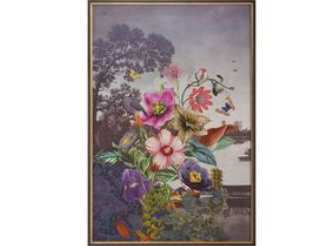 Serene Garden Fantasy Wall Art