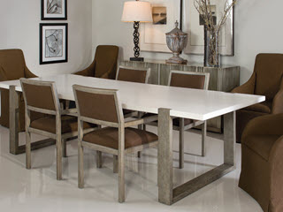 dining and living room tables by bernhardt interiors