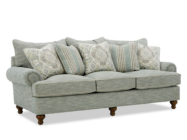 paula deen p711750bd sofa in fargo fabric by craftmaster furniture