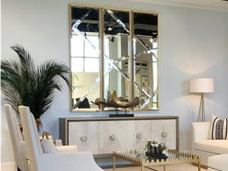 mirrors by john richard furniture