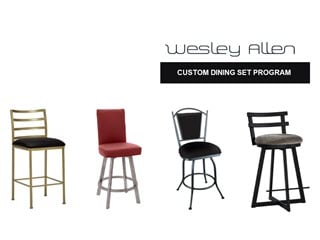 custom bar stool program by century furniture