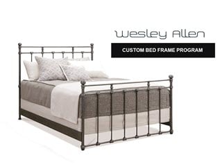 custom iron bed program by century furniture