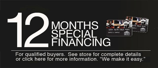 furniture financing available