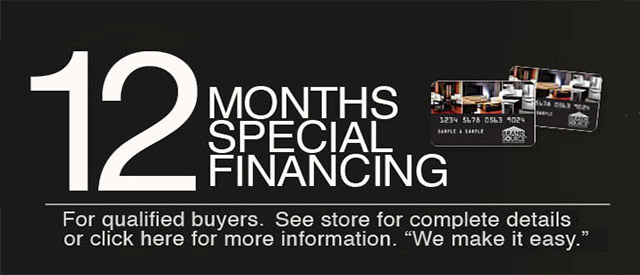 furniture financing available