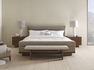 bespoke upholstered beds collection by baker furniture