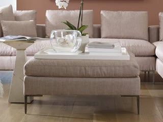 ottomans by century furniture