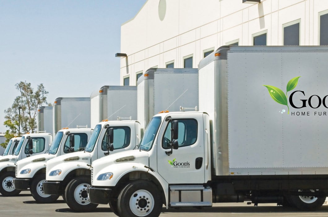 Good's Furniture Delivery Trucks