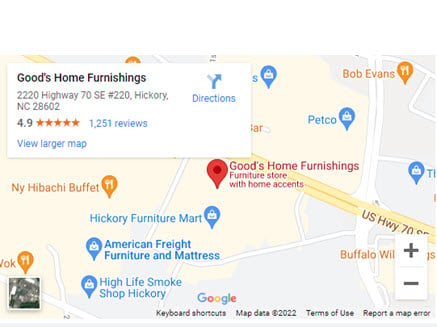 Find Goods Home Furnishings on Google Maps