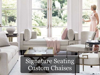 bernhardt custom chaises