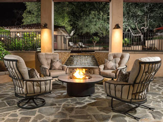 ow lee 421-sr monterra swivel rocker outdoor lounge chair