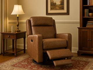smith brothers style m102-90 motorized gliding chair with headrest