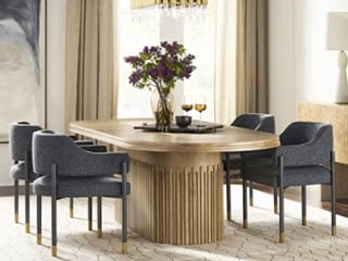 vanguard p540t1 edge dining table