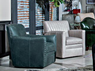 living room and dining room chairs by bradington-young
