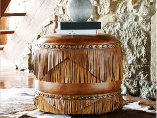 ottomans by hancock and moore furniture