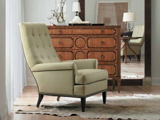 living room and dining room chairs by hickory chair furniture
