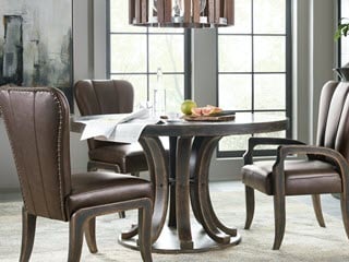 dining and living room tables by hooker furniture