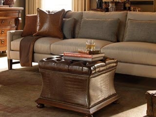 ottomans by lillian august furniture