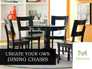 create your own dining chair by mavin furniture