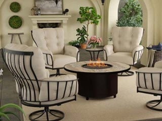 outdoor chairs by o.w. lee