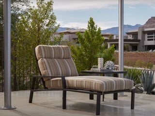 outdoor chaises by o.w. lee