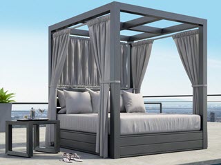 outdoor beds by sunset west furniture