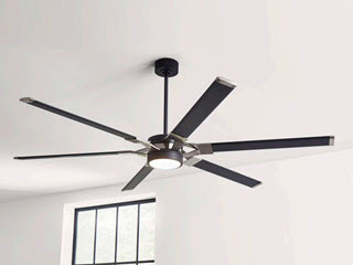 Visual Comfort modern ceiling fan with light example