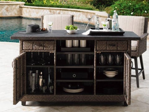 outdoor bars and outdoor carts