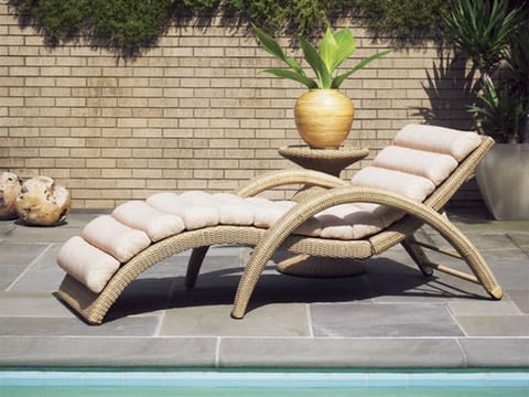 outdoor lounge chaises