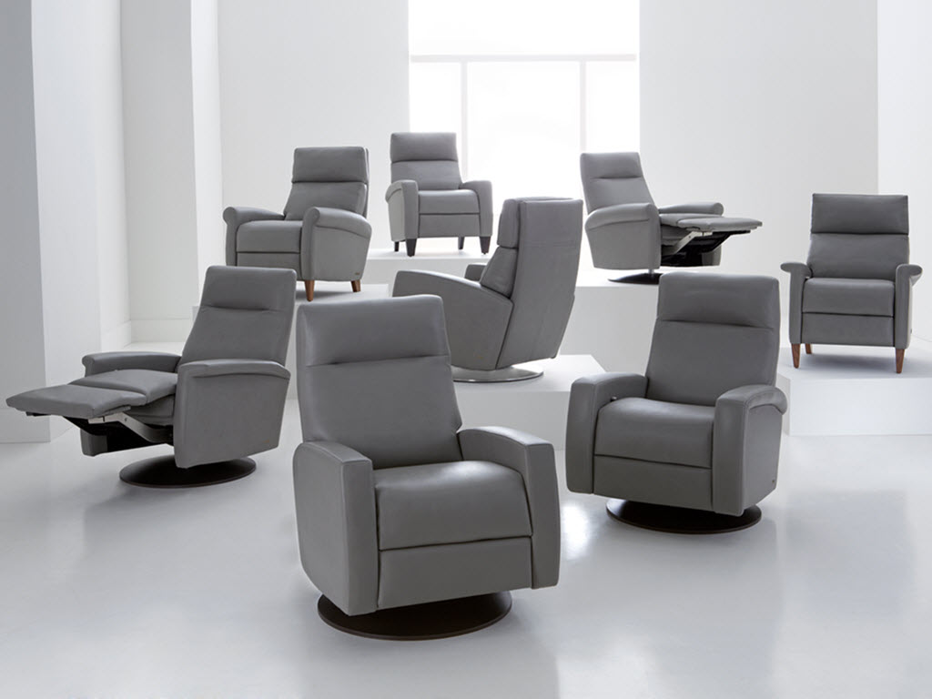 living room and dining room chairs by american leather furniture